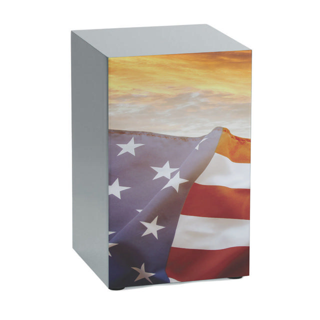 Life Canvas Stars and Stripes, Pewter