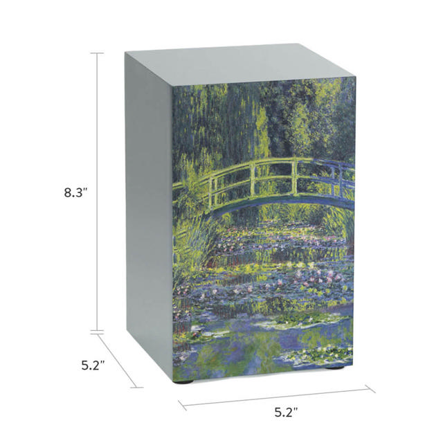 Life Canvas Water Lilies, Pewter