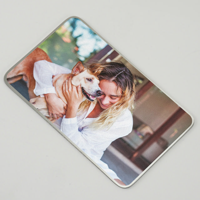 Photo Pet Memorial Card