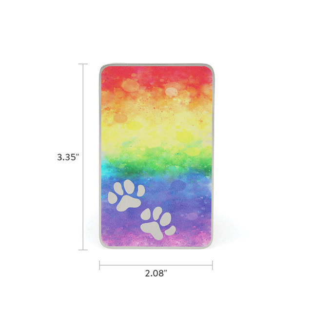 Rainbow Bridge Pet Memorial Card