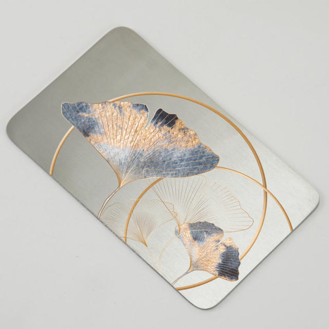Life Canvas Memorial Card Ginkgo