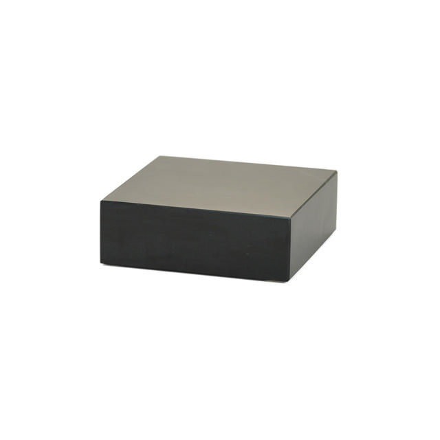 Black Marble Base, Silver Engraving