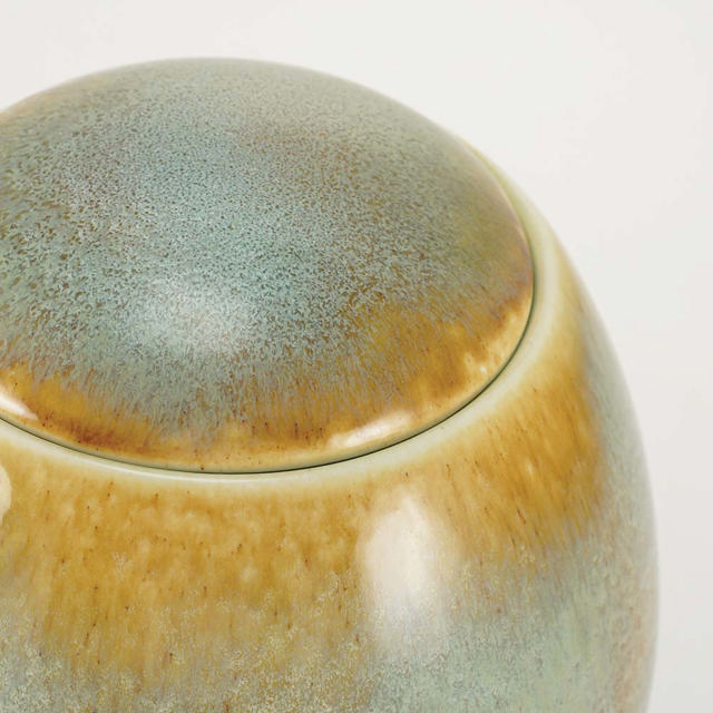 Serene Reflections Ocean Blue, Full Size Urn
