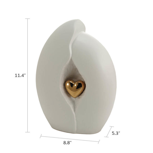 Kindred Heart White, Full Size Urn