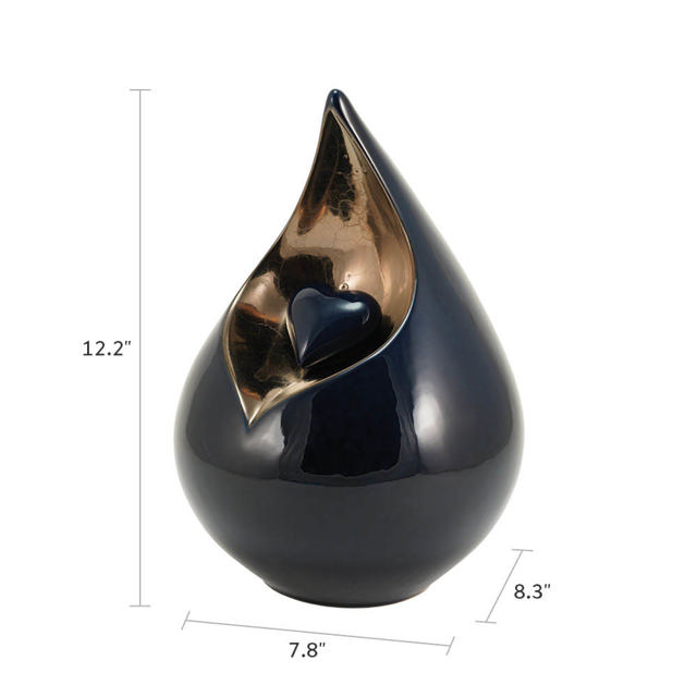 Eden Teardrop Cobalt, Full Size Urn