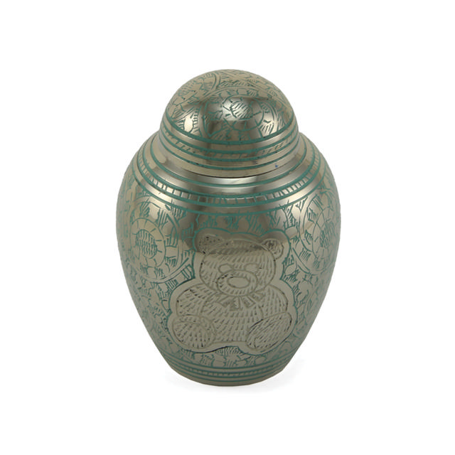 Teddy Bear Blue, Petite Urn