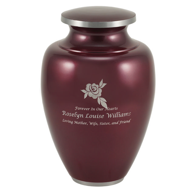 Camden Garnet, Extra Large Urn