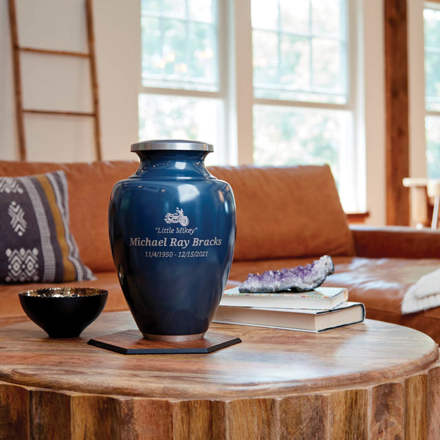 Camden Navy, Extra Large Urn