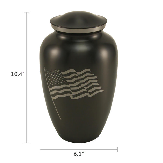 Classic Flag, Full Size Urn