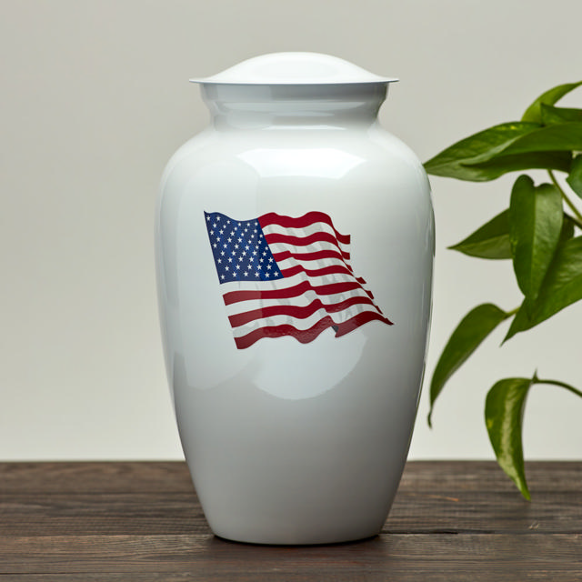 Classic Color Flag, Full Size Urn
