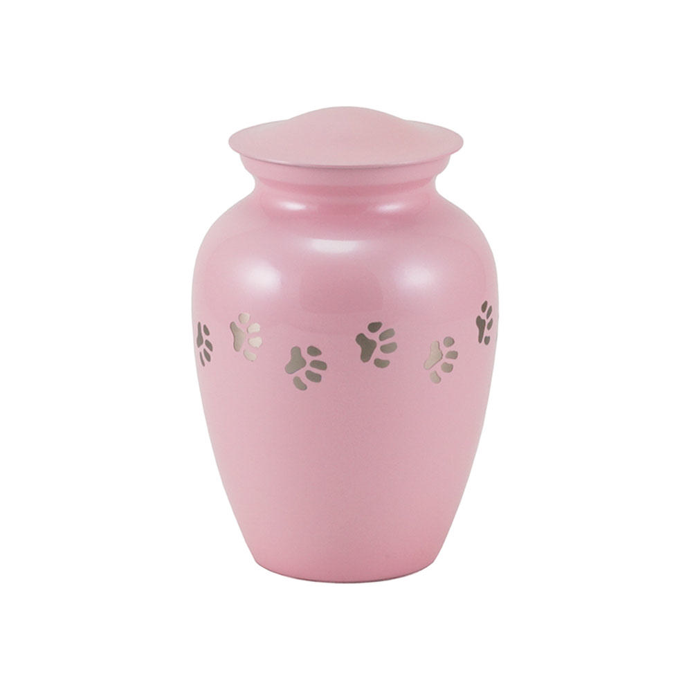 Classic Paw Pearl Pink, Small Urn