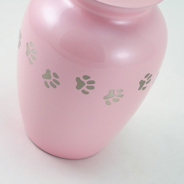 Classic Paw Pearl Pink, Extra Small Urn