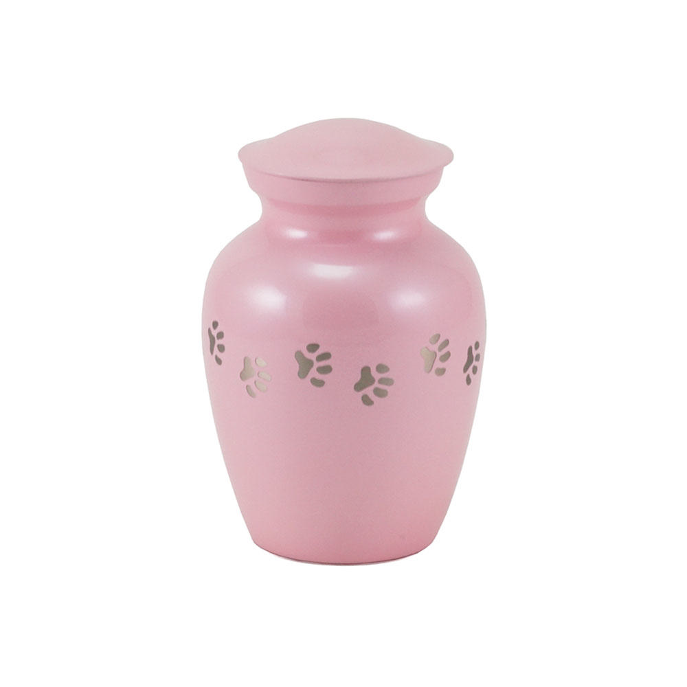 Classic Paw Pearl Pink, Extra Small Urn