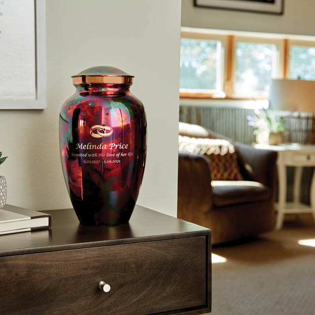 Classic Raku, Full Size Urn