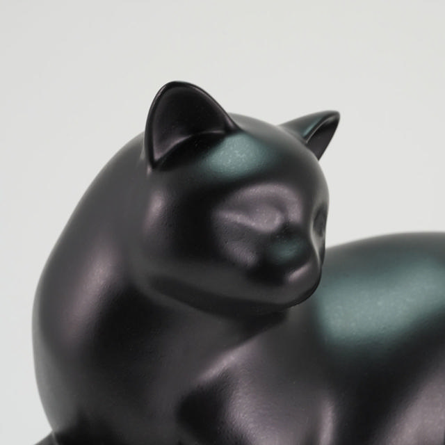 Cozy Cat Black, Petite Urn