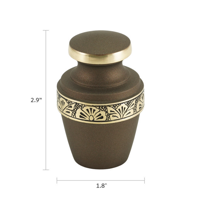 Grecian Rustic Bronze Keepsake