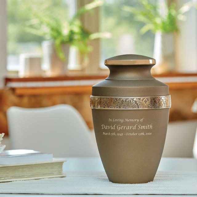 Grecian Rustic Bronze, Full Size Urn