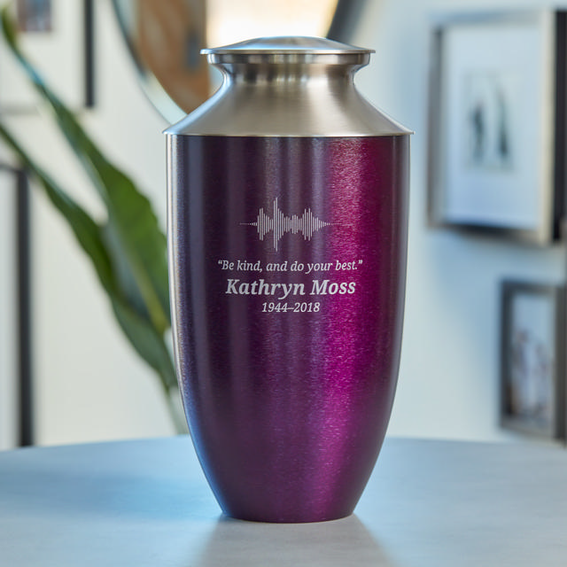 Monterey Purple, Full Size Urn