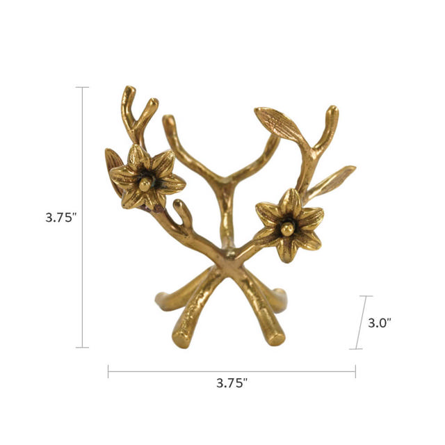 Windsong™ Lily Heart Stand Bronze