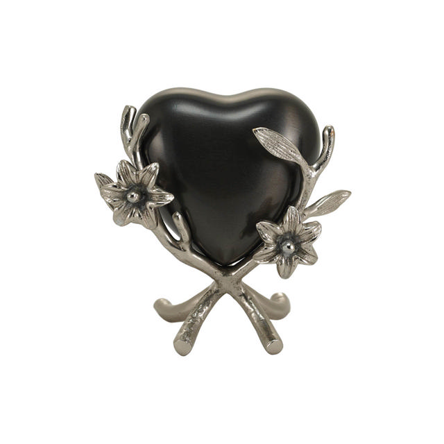 Windsong™ Lily Heart Stand Pewter