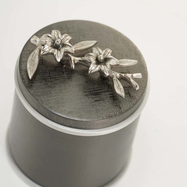 Windsong™ Lily Memento Keepsake Slate/Pewter