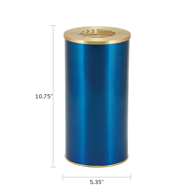 Cascade Scatter™ Geneva, Blue, Flag