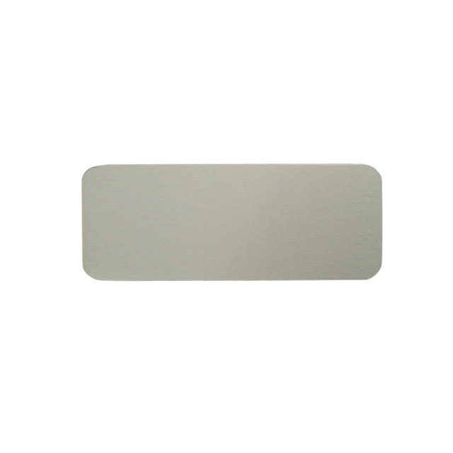 Metal Plate Small Pewter Finish