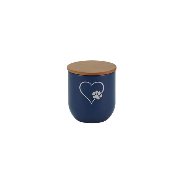 Discover Blue Metal Urn, Petite - Case of 12