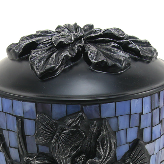 Mosaic Iris, Full Size Urn