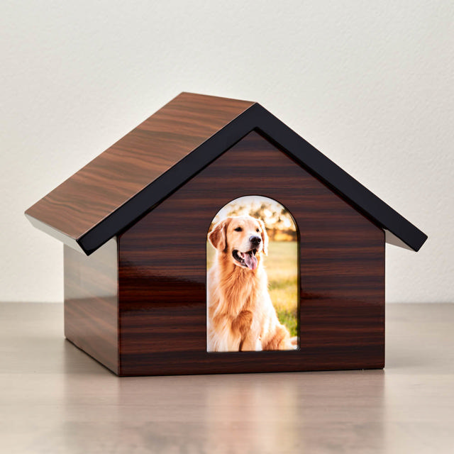Pet House Brown, Small Urn