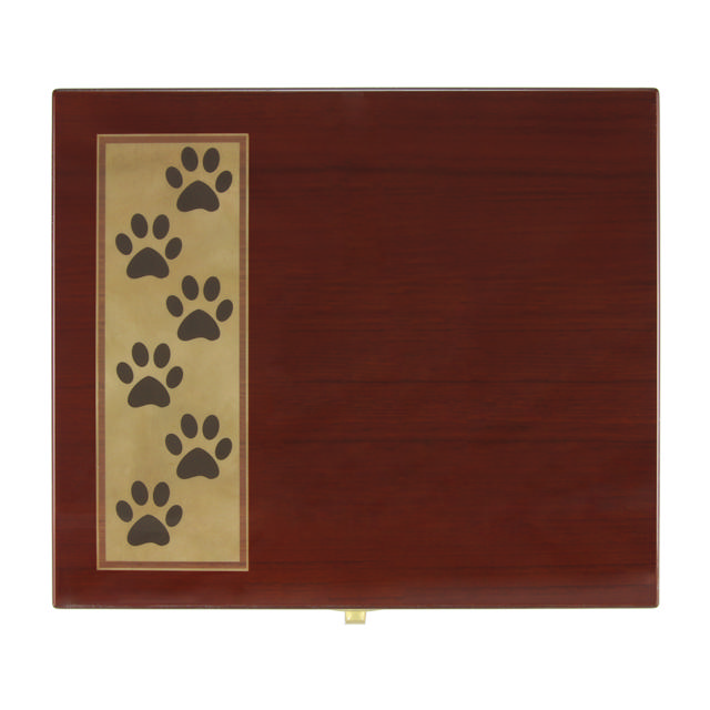 Paw Print Memento Chest, Small