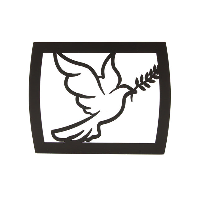 Modern Companion Urn with Dove