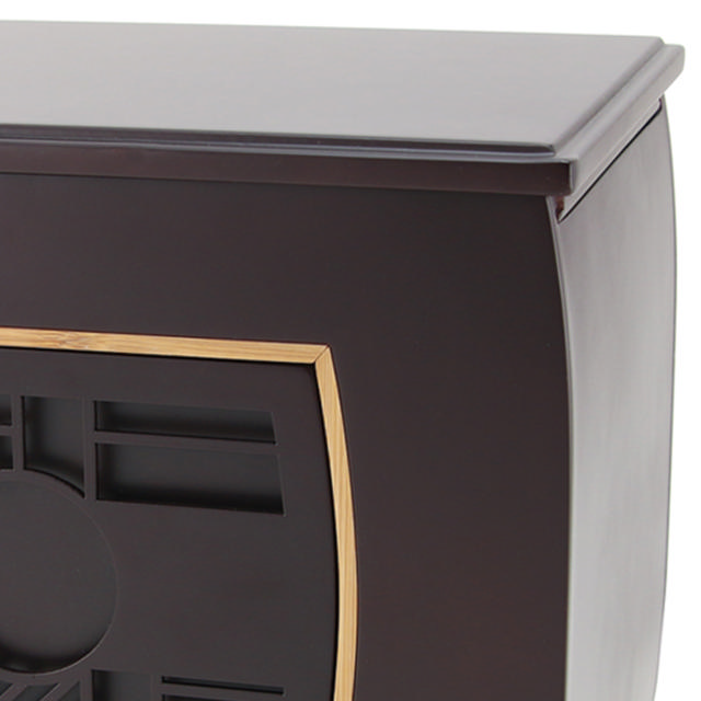 Modern Companion Urn with Geometric