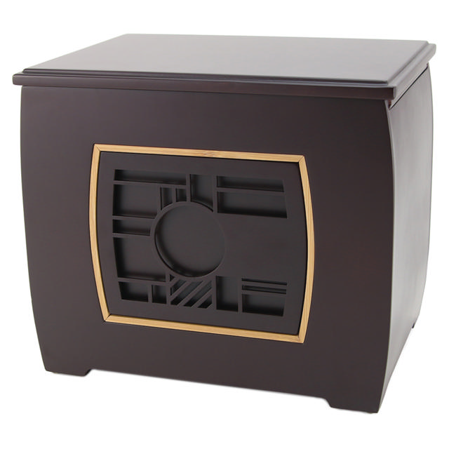 Modern Companion Urn with Geometric