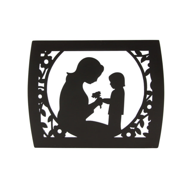 Modern Companion Urn with Mother & Child