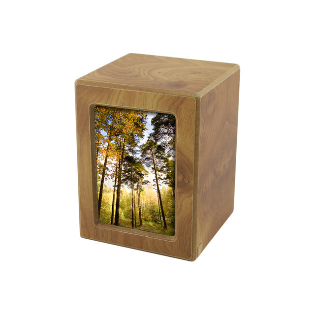 Natural Photo Urn, Extra Small Urn