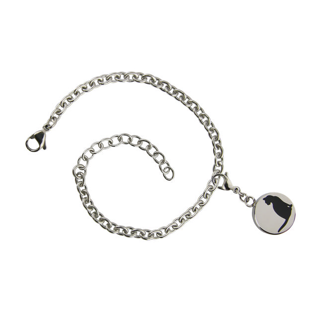 Bracelet with Cat Charm