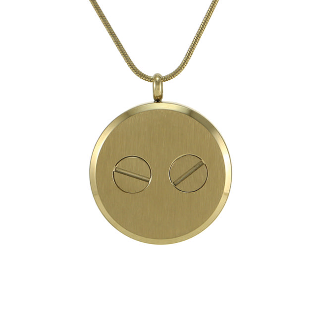 Bronze Companion Round Hinged – Photo Glass
