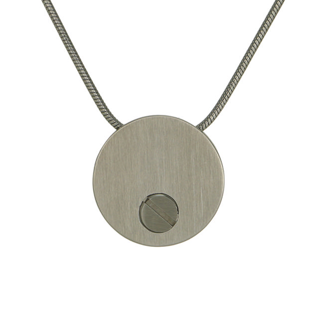 Pewter Round w/paws