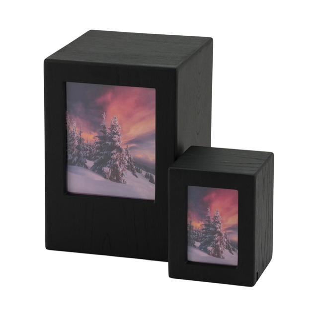 Photo Urn Black, Petite Urn