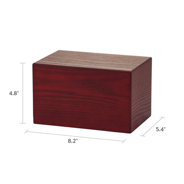 Cherry Veneer MDF Box, Medium - Case of 8