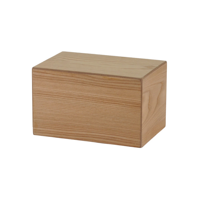 Natural Veneer MDF Box, Medium - Case of 8