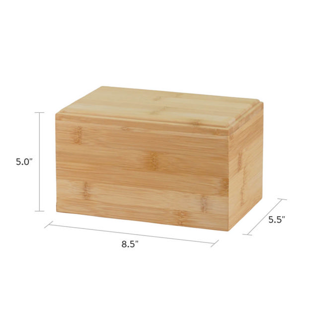 Bamboo Box, Medium Urn - Case of 8