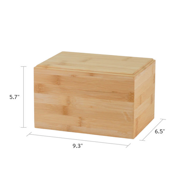 Bamboo Box, Full Size Urn - Case of 8