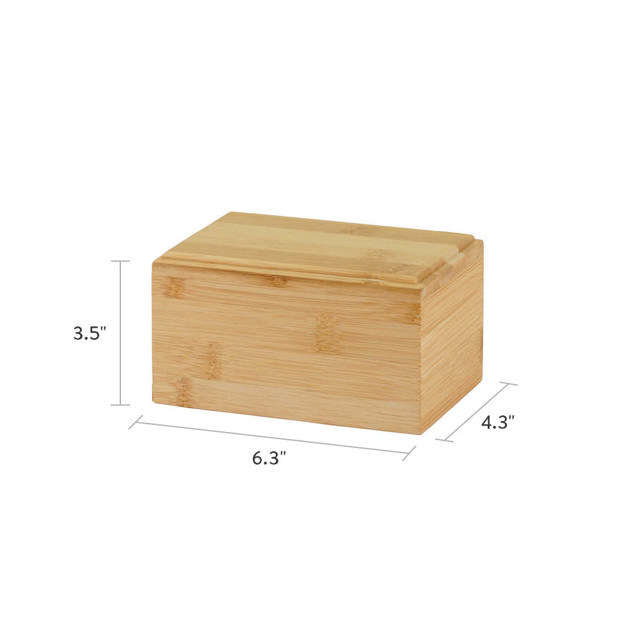 Bamboo Box, Extra Small Urn - Case of 18