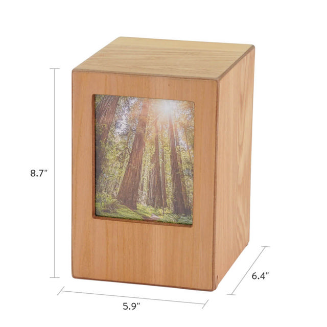 Photo Urn Natural, Full Size Urn