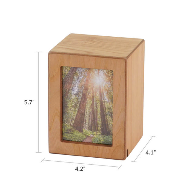 Photo Urn Natural, Extra Small Urn