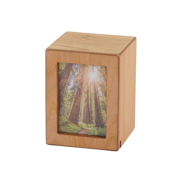 Photo Urn Natural, Extra Small Urn