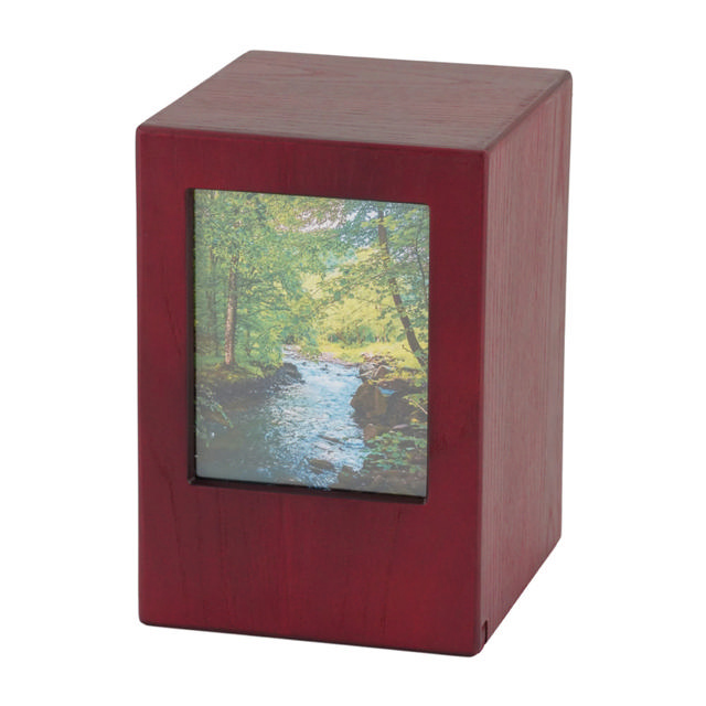 Photo Urn Cherry, Full Size Urn